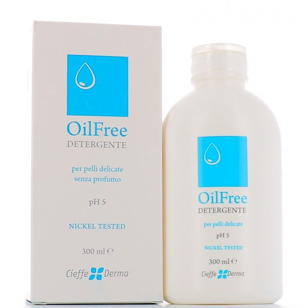 Cieffe Derma OilFree Detergente Viso Corpo Pelle Sensibile 300 ml
