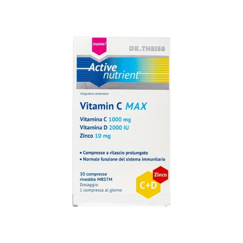 Dr Theiss Active Nutrient Vitamina C Max 30 Compresse