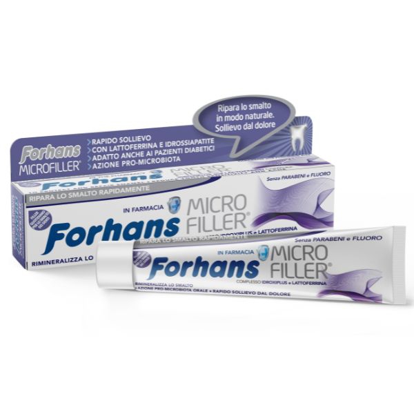 Forhans Dentifricio Microfiller Protezione Smalto 75 ml