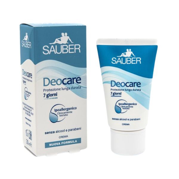 Sauber 7 Days Crema Deodorante Delicata A Lunga Tenuta 30 ml