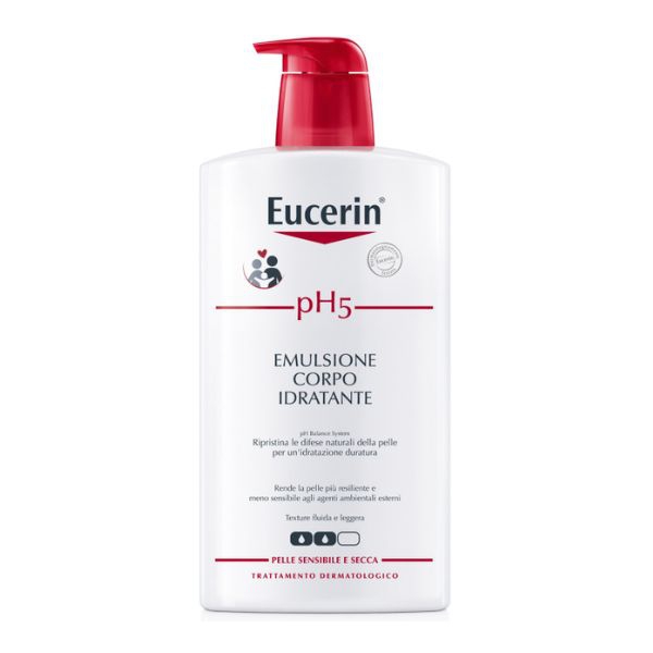 Eucerin Ph5 Emulsione Corpo Idratante Per Pelle Sensibile e Secca 400 ml