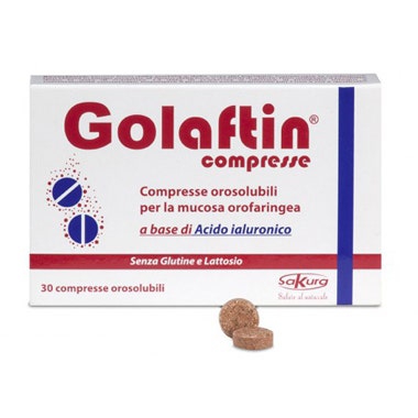 Golaftin Emollienti e Protettive Gola Irritata 30 Compresse Orosolubili