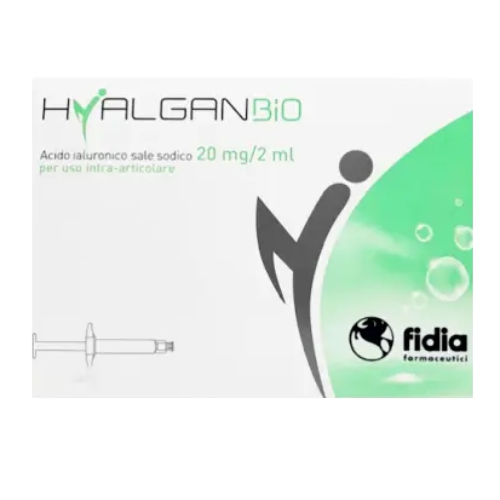 HyalganBio Siringa Intra Articolare Acido Ialuronico 20mg 2ml