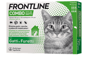 Frontline Combo Antiparassitario per Gatti a Pelo Lungo 6 Pipette