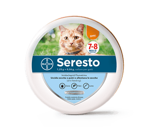 SereSto Gatti da 1,25 g + 0,56 g per la Protezione dai Parassiti