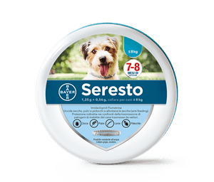 SereSto per Cani, Dosaggio 1,25 + 0,56 g per Protezione dai Parassiti