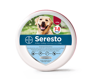 Seresto Collare Antiparassitario per Cani 4,50 + 2,03 G da 8 kg per Protezione Prolungata