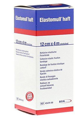 Elastomull Haft Benda Di Fissaggio Elastica Autoaderente cm 12x4 m