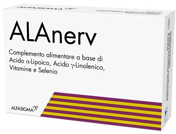 Alfasigma Alanerv Integratore per il Sistema Nervoso 20 Capsule 920 mg