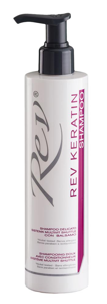 Rev Keratin Shampoo Delicato Vitalizzante e Anticaduta 250 ml