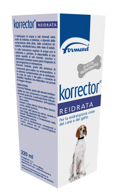 Formevet Korrector Reidrata Integratore Reidratante Cani E Gatti 220 ml