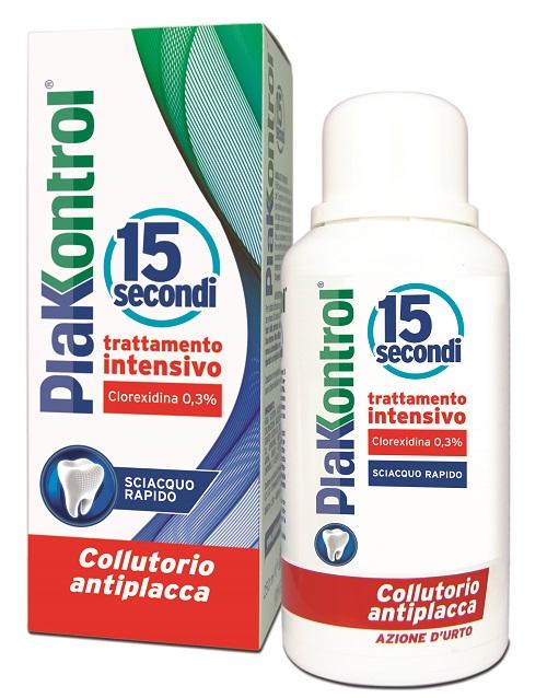 Plakkontrol Linea Igiene Dentale Quotidiana 15 Secondi Collutorio 250 ml
