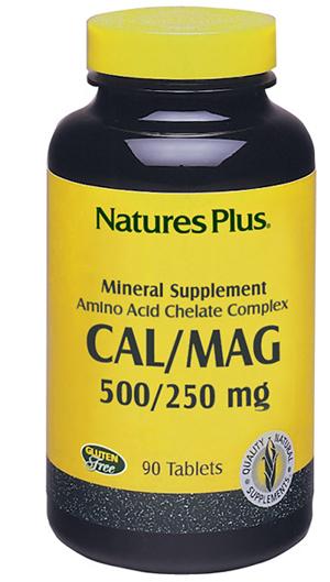 Nature's Plus Calcio Magnesio Integratore 90 Tavolette