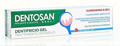 Dentosan Dentifricio Gel Trattamento Intensivo Clorexidina 0,2% Antiplacca 75 ml