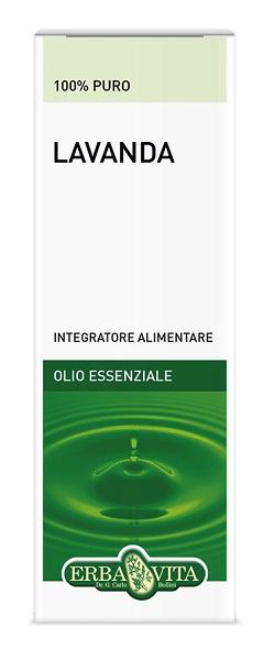 Erba Vita Olio Essenziale Lavanda Integratore Rilassante per l'Umore 10 ml