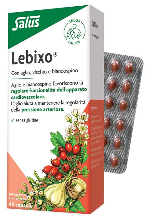 Lebixo Integratore Aglio Biancospino Vischio 45 Capsule