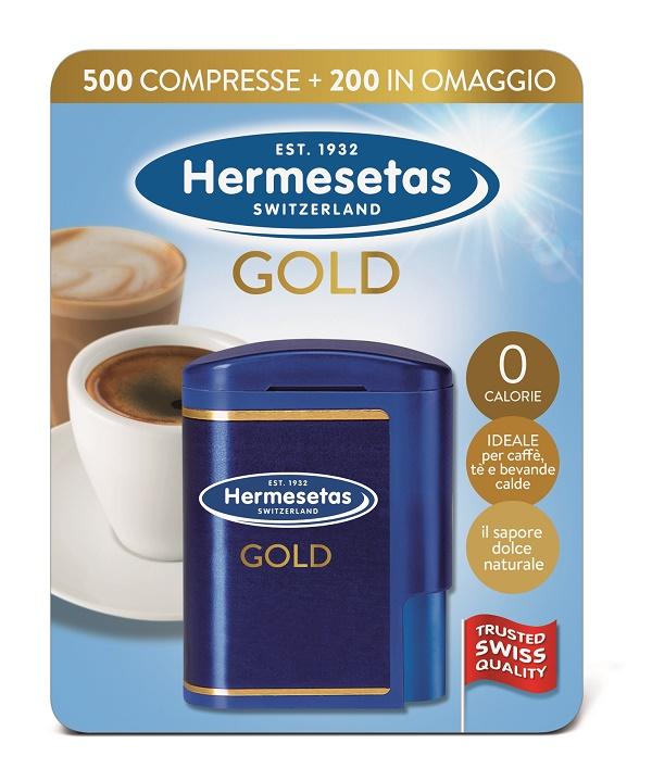 Dompe' Farmaceutici Hermesetas Gold 500+200 Compresse 35 G