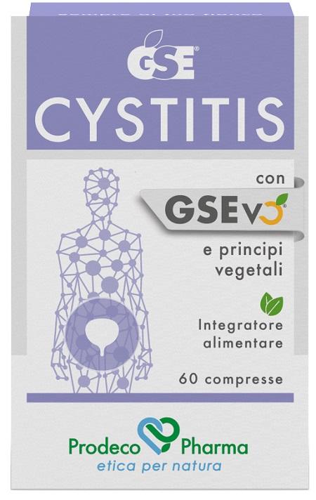 Gse Cystitis Integratore per l'Equilibrio dell'Apparato Urinario 60 compresse