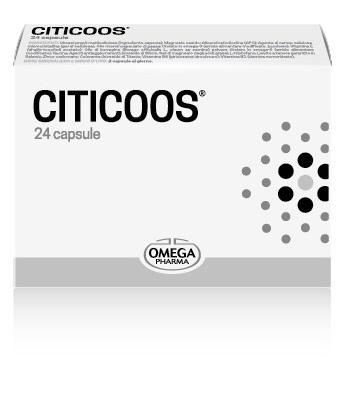 Citicoos 24 Integratore Cerebrale 24 Capsule