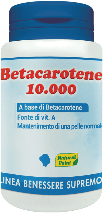 Natural Point Linea Vitamine Minerali Betacarotene 10000 Integratore 80 Perle