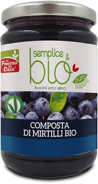 La Finestra sul Cielo Composta Di Mirtilli Bio 320 g
