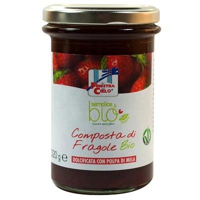 La Finestra sul Cielo Composta Di Fragole Bio 320 g