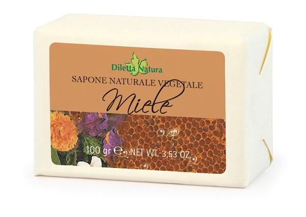 Diletta Natura Sapone Naturale Vegetale Miele Nutriente 100 g