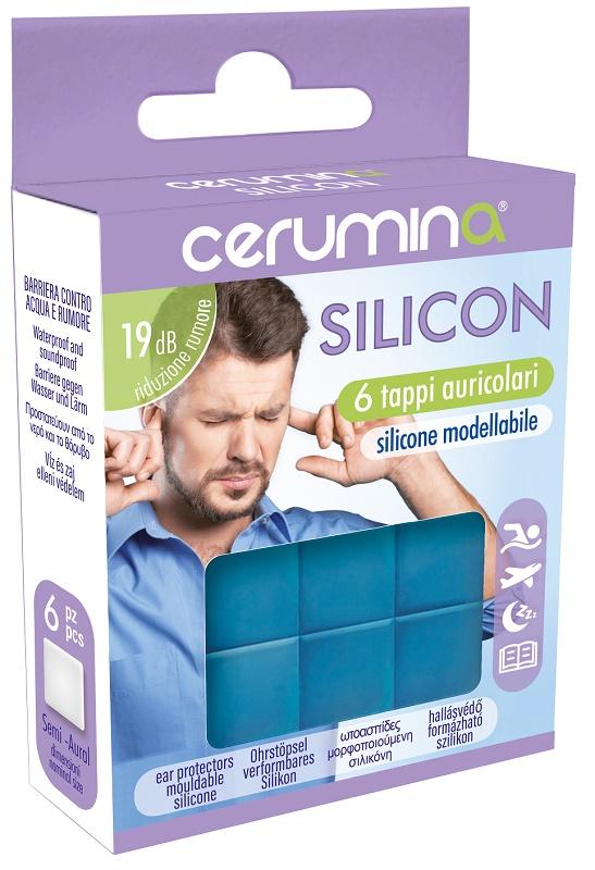 Cerumina Silicon Tappi Auricolari 6 Pezzi