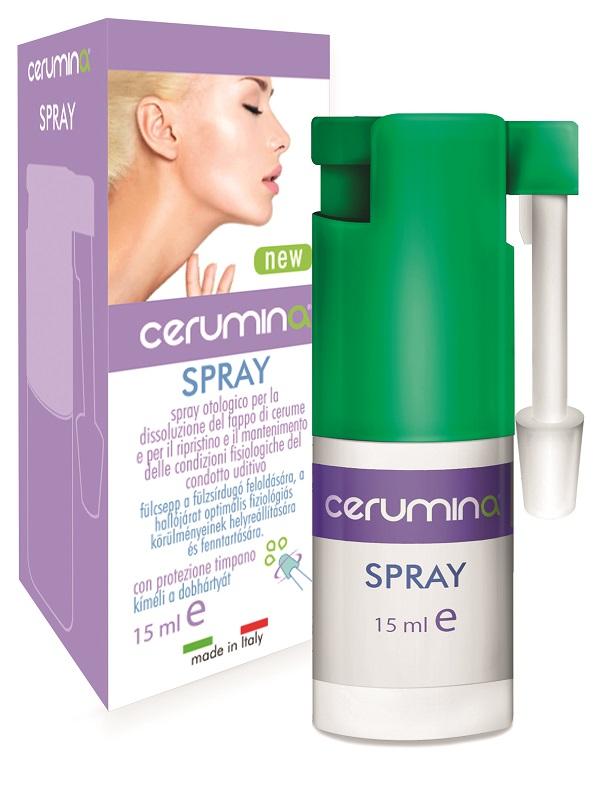 Cerumina Spray Otologico Per La Dissoluzione Del Tappo Di Cerume 15 ml