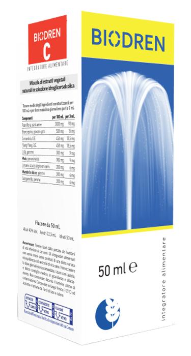 Biodren C Gocce Integratore Funzionalità Cardiocircolatoria 50 ml