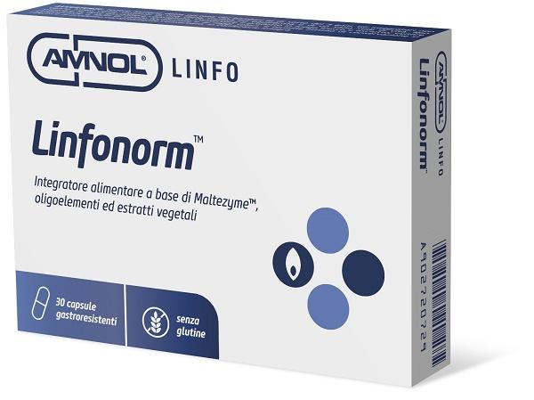 Linfonorm Integratore 30 Capsule Vegetali Gastroresistente