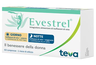 Theramex Linea Menopausa Evestrel Giorno e Notte Integratore 60 Compresse