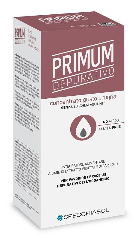 Specchiasol Primum Sciroppo Depurativo Concentrato Gusto Prugna 250 ml