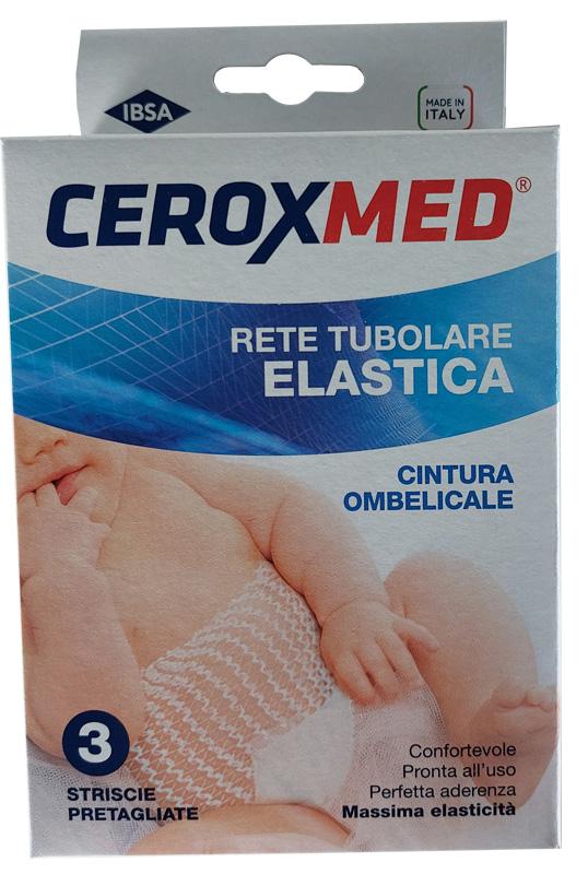Ceroxmed Rete Tubolare Elastica Cintura Ombelicale 3 Strisce Pretagliate