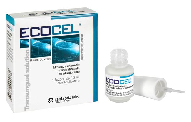 Ecocel Idrolacca Ungueale Indurente Rimineralizzante e Ristrutturante 3,3 ml