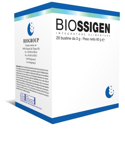 Biossigen Integratore 20 Bustine da 3g