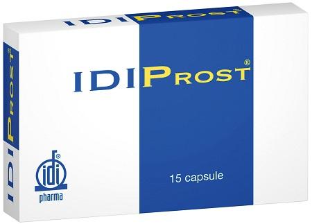 IDI Farmaceutici Linea Benessere Uomo Idiprost Integratore Alimentare 15 Capsule