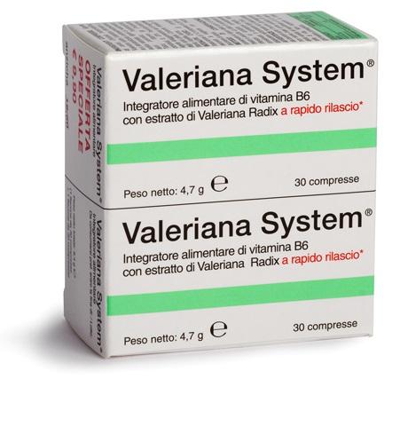 Valeriana System Integratore 30+30 Compresse