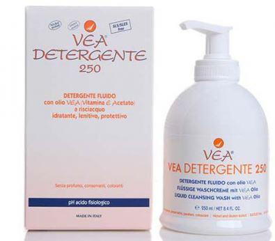 VEA Detergente 250 Fluido Idratante Lenitivo Protettivo Pelli Sensibili 250 ml