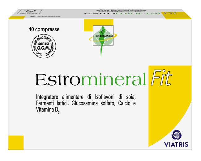 Estromineral Fit Integratore Alimentare per la Menopausa 40 Compresse