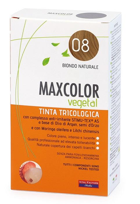 Maxcolor Vegetal Tinta 08 Biondo Naturale 140ml