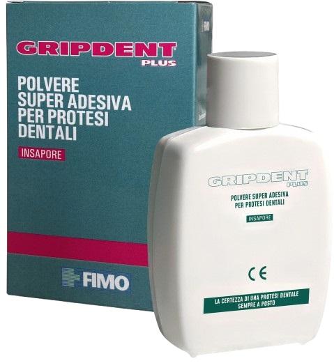 Gripdent Plus Polvere Adesiva per Protesi Dentarie 40 g