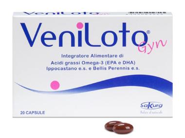 Sakura Linea Circolazione Venosa Veniloto Gyn Integratore Alimentare 20 Capsule
