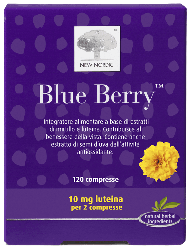 Blue Berry Integratore per la Funzione Visiva 120 Compresse