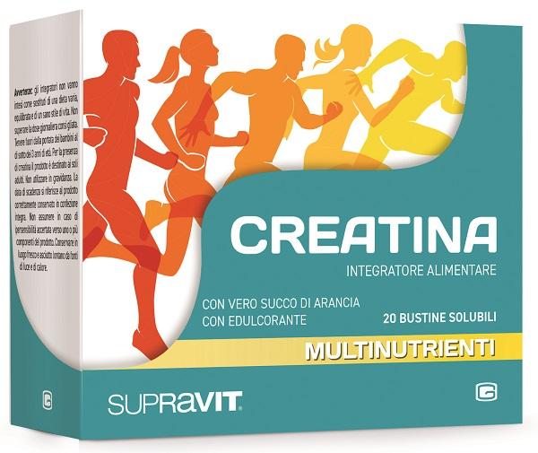 Supravit Creatina Integratore Energetico 20 Bustine