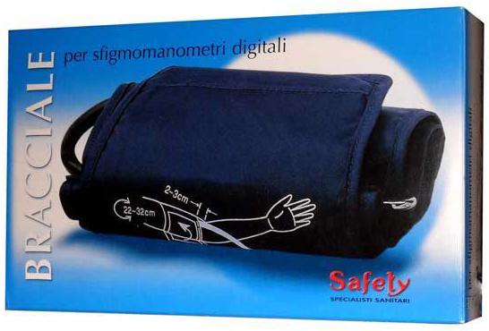 Safety Prontex Bracciale Adulti Ricambio Per Sfigmomanometro Digitale 22-42 cm