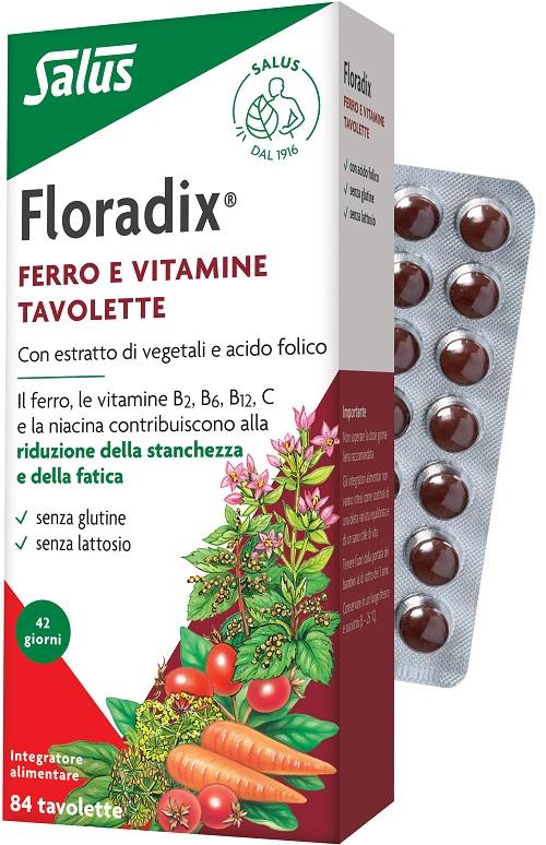 Floradix Integratore Ferro 84 Tavolette