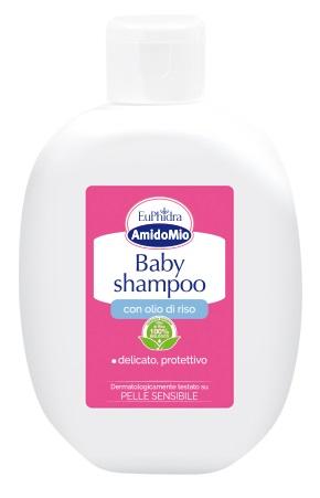 Euphidra AmidoMio Baby Shampoo con Olio di Riso Delicato Protettivo 200 ml