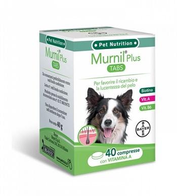 Bayer Pet Linea Animali Domestici Murnil Tabs Cani Integratore 40 Compresse