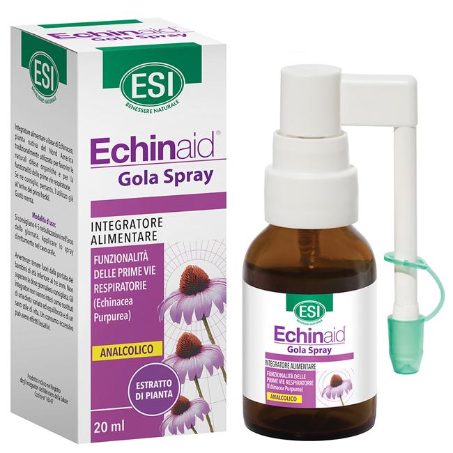 Esi Echinaid Gola Spray Analcolico Integratore per le Vie Respiratorie 20 ml